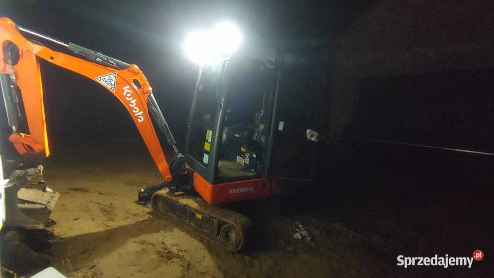 Kubota KX0164 minikoparka 2019 r 1902 mtg Piotrków Trybunalski sprzedam