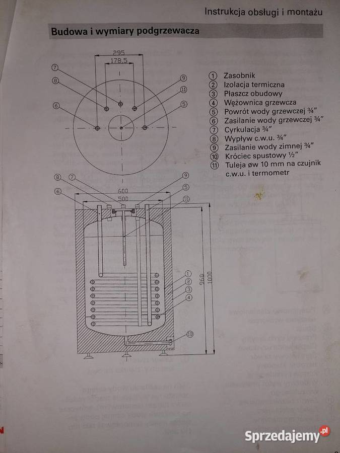 VIESSMANN podgrzewacz CWU Vitocell 200V 140L małopolskie Bogusza sprzedam