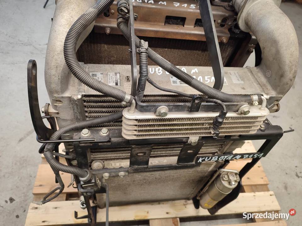 Chłodnica intercoolera Kubota M 7151 8E5770800 Wilkowo sprzedam