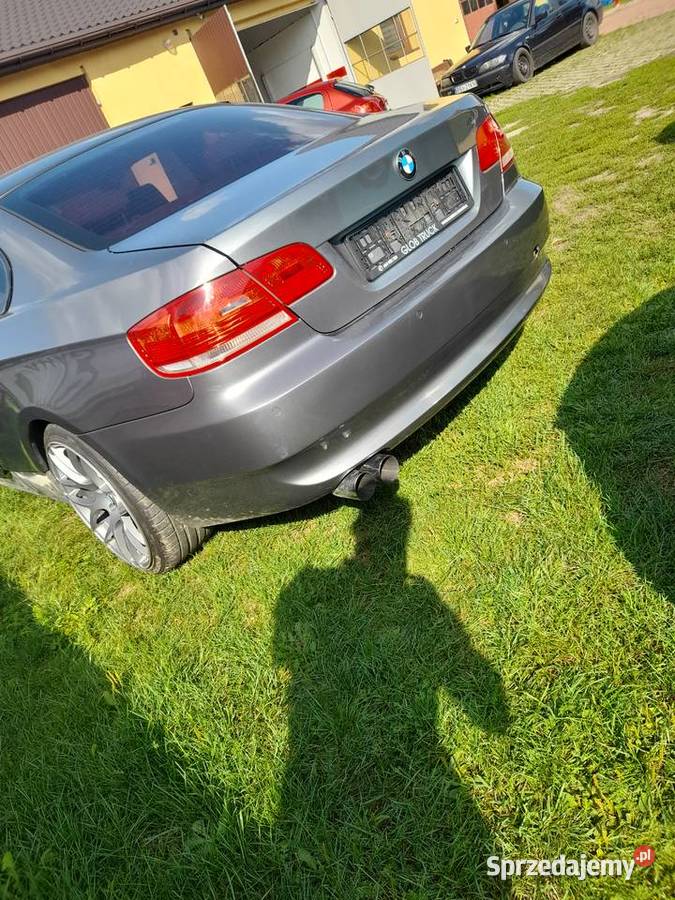 Zderzak i progi tył bmw e92 spacegrau w kolor mazowieckie Podnieśno sprzedam