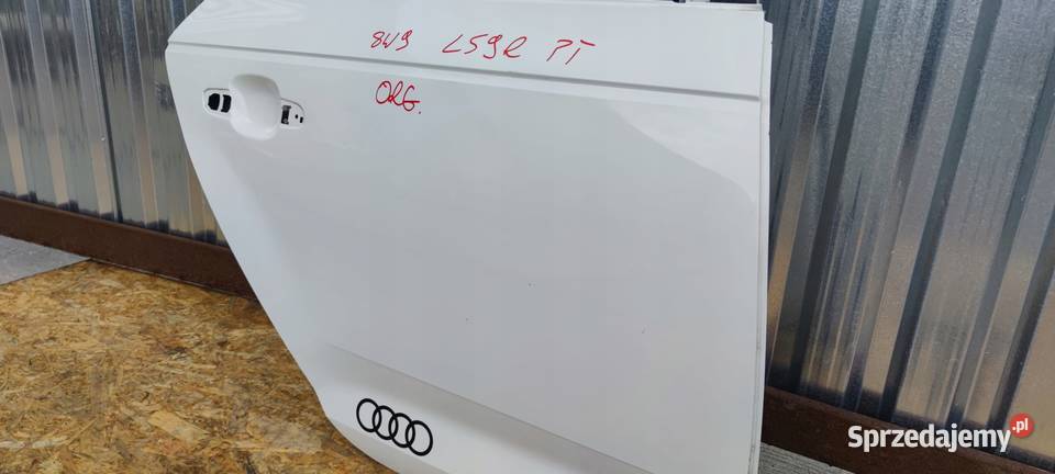 DRZWI PRAWY TYŁ AUDI A4 B9 LS9R AVANT KOMBI ORG śląskie Przystajń