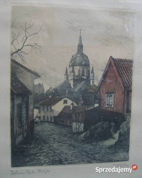 JEAN THEDODOR SKOGLUND Litografi Warszawa