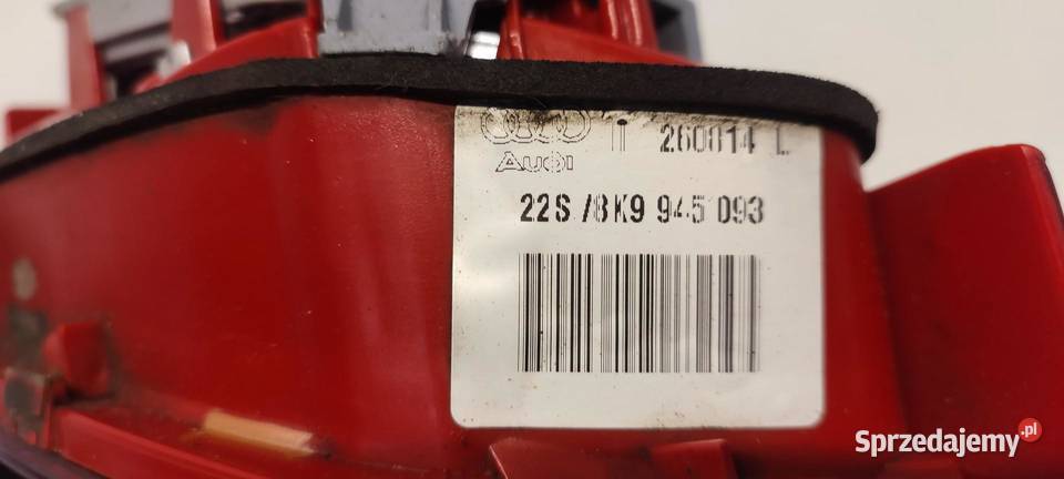 AUDI A4 B8 LAMPA LEWY TYŁ AVANT 8K9945093 dolnośląskie sprzedam