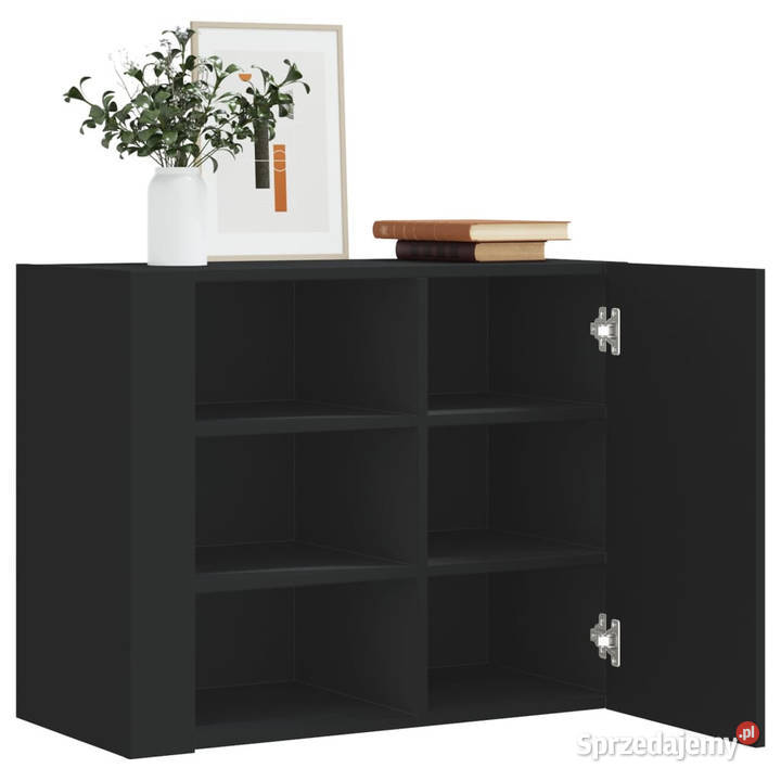Szafka wisząca czarna 75x35x60 materiał Warszawa sprzedam