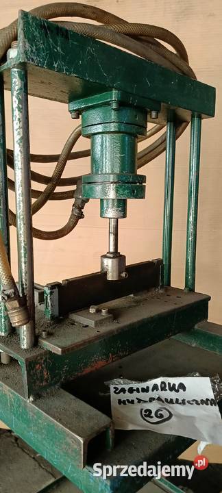 Zaginarka Hydrauliczna do blachy drutu 26 Przysieka sprzedam