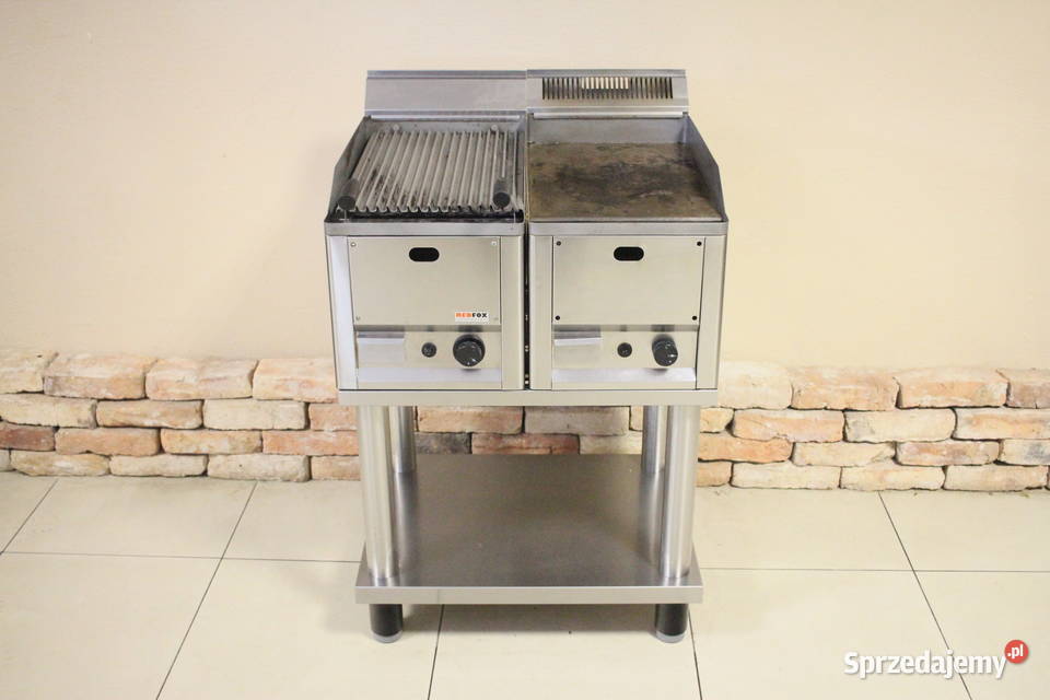 Podwójny grill gazowy RedFoxa podstawa śląskie Pszczyna
