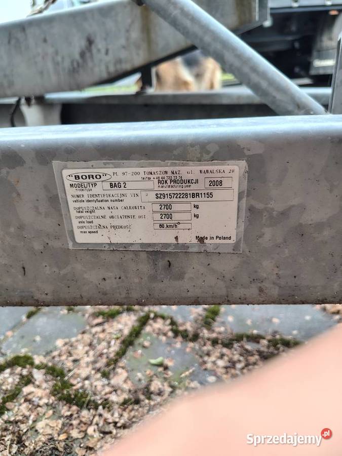 Do sprzedania Laweta Boro 2 Przyczepy i naczepy Byczyna