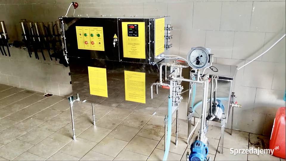 Przemysłowe pasteryzotory przepływowe rurowe Wrocław