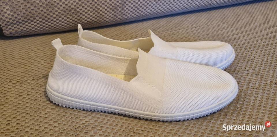 baleriny trampki białe materiałowe r 40 Kraków