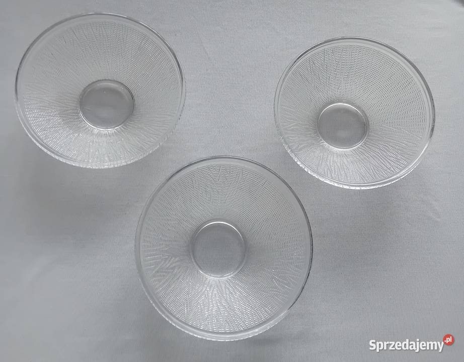 3 miseczki salaterki HSG Ząbkowice projekt Eryki wielkopolskie Koźminek sprzedam