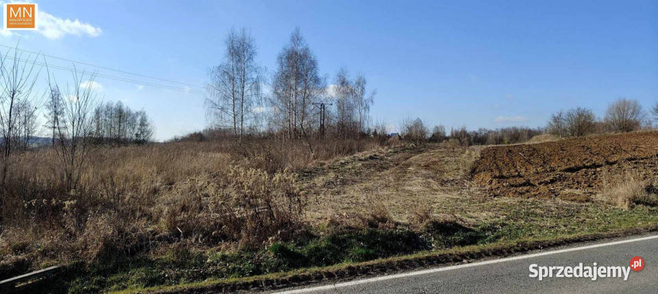 sprzedaży gruntu Wysiołek Luborzycki 2560m2 sprzedam
