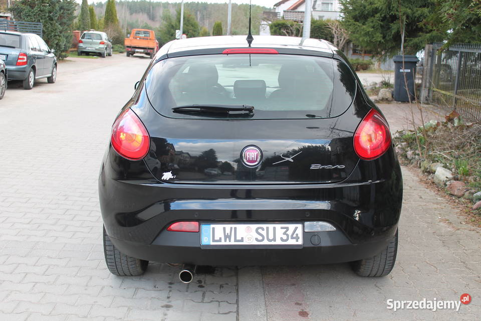 FIAT BRAVO14 Benzyna Bezwypadkowy Manual 6Okazja czarny Olsztyn