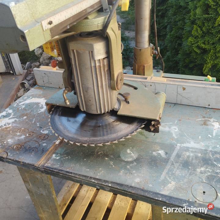 Piła radialna DeWalt 1600 Silnik 22 kw 380 volt śląskie Boronów sprzedam