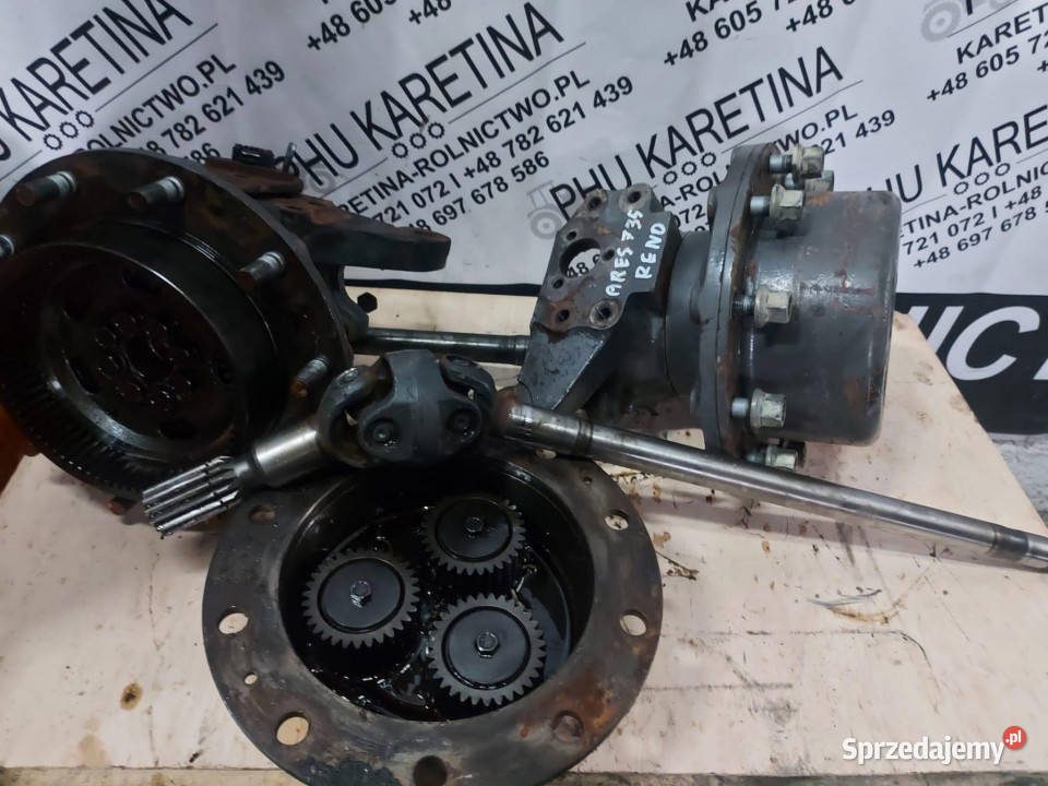 Renault Arez 735 Rz zwolnica zwrotnica Piasta wielkopolskie Jastrzębniki