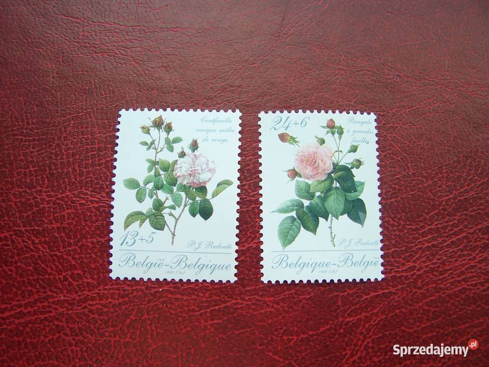 Belgia 1989 MNH Mi 237071 Flora Róże Kwiaty Tychy