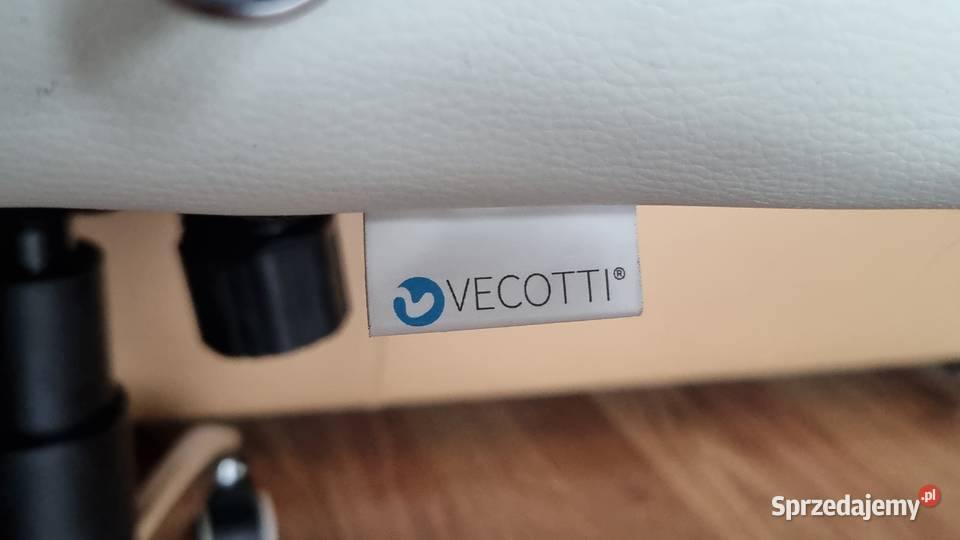 SKÓRZANY FOTEL BIUROWY KRZESŁO OBROTOWE VECOTTI Kalisz
