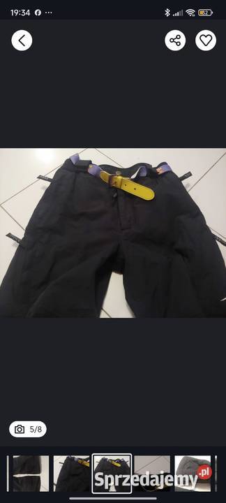 Spodnie ALPINE narciarskie 116 Aqatech Lublin