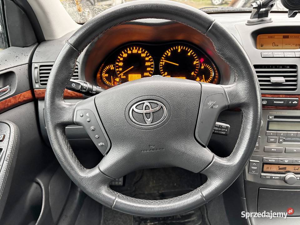 Kierownica skóra komplet Toyota Avensis T25 Stan sprzedam