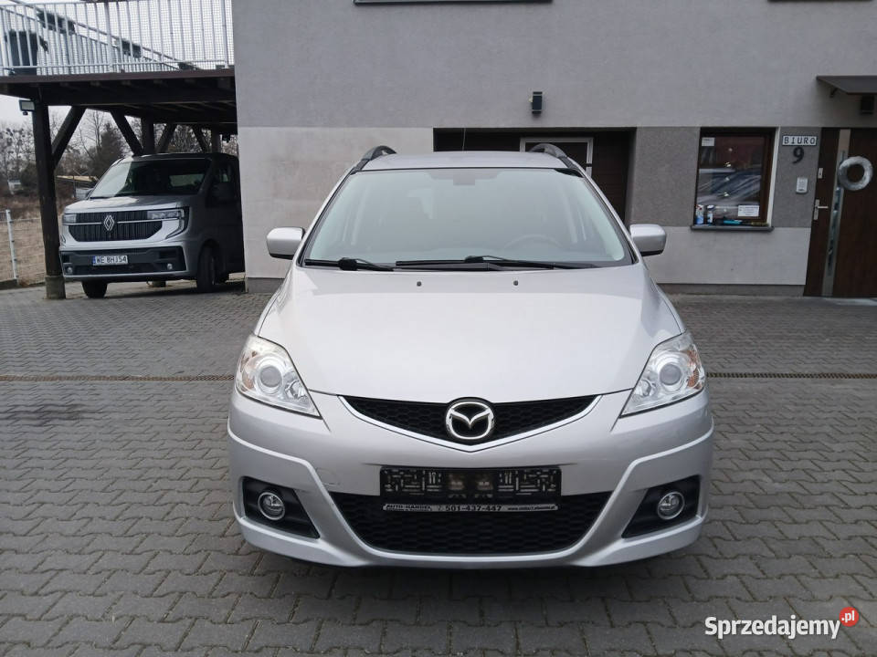 Mazda 5 18i klimatronik alufelgi stan I 20052010 srebrny