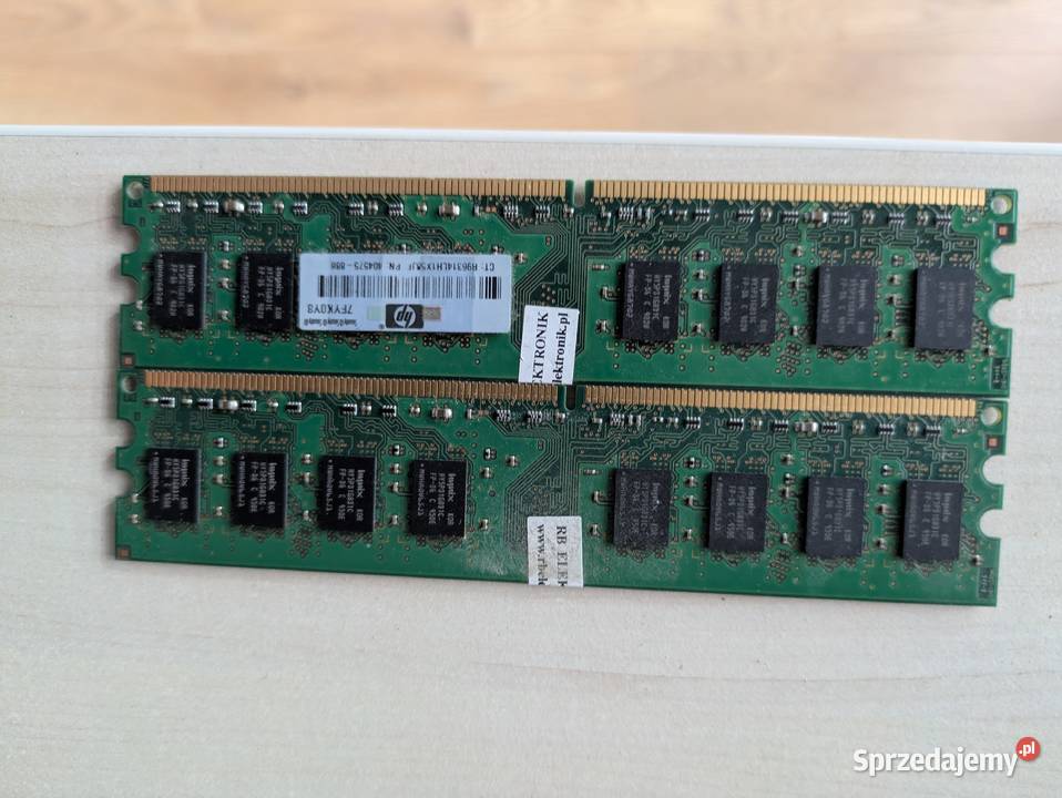Pamięć Ram DDR2 hynix 2gb 2rx8 pc26400u66612 2 Wieliczka