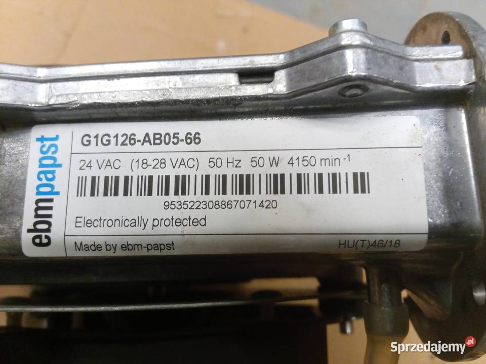 Dmuchawa gazowa Viessmann 7815762 ebmpapst Wrocław