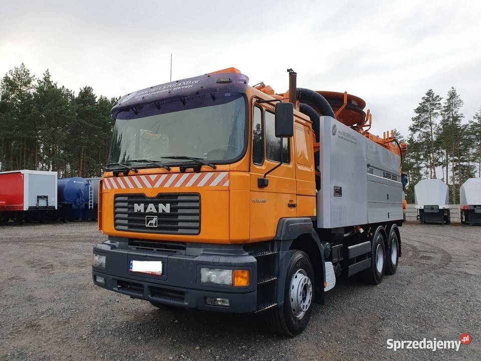 MAN WUKO Wiedemann Super 3000 z recyklingiem 6x4 świętokrzyskie Daleszyce