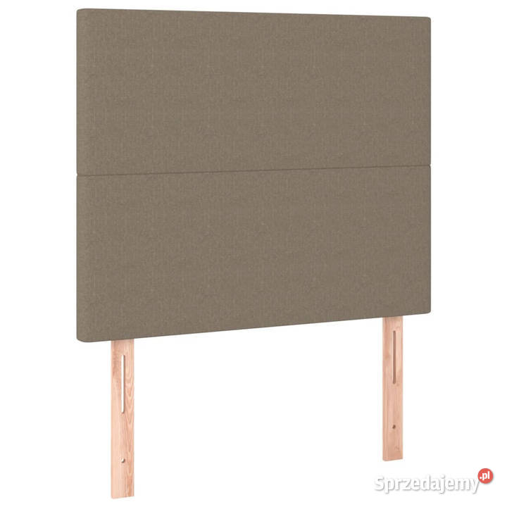 Zagłówek do łóżka z LED taupe 80x5x118128 Warszawa