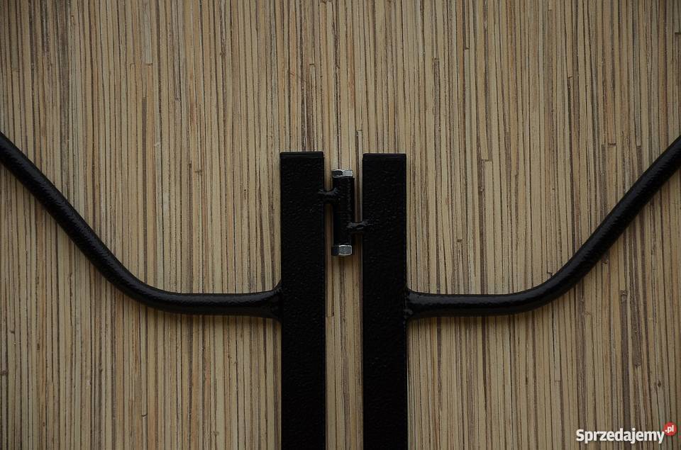 PŁOTEK metalowy do ogrodu 100x80 obrzeże Siepraw