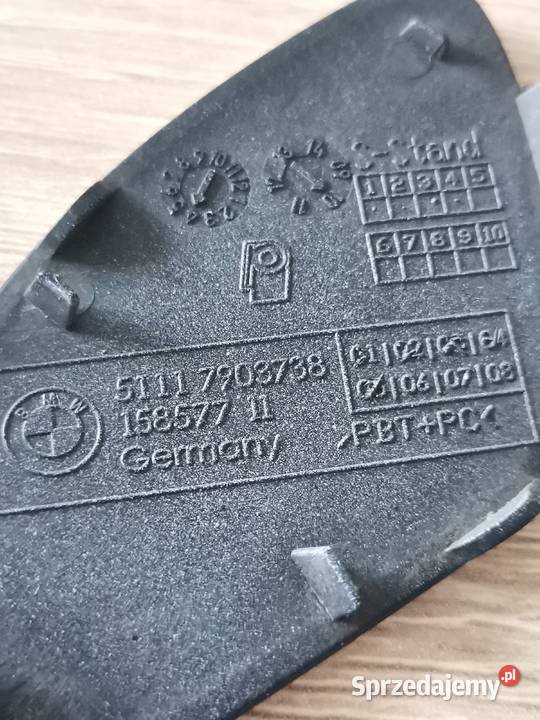 BMW Z4 E83 ZAŚLEPKA HAKA PRZÓD 51117903738