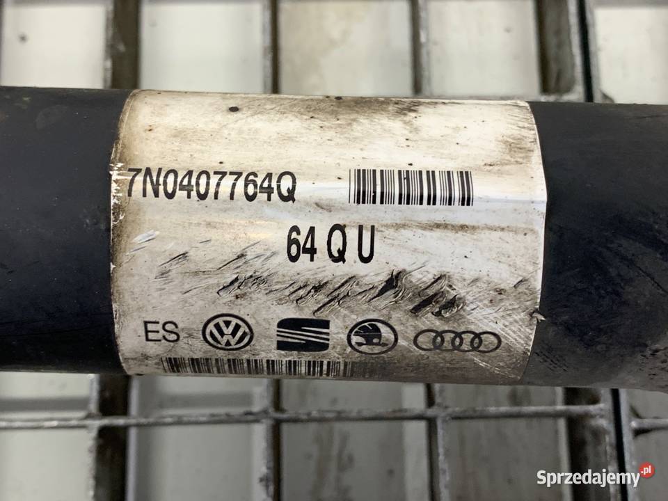 PÓŁOŚ PRAWY PRZÓD SEAT ALHAMBRA II 7N0407764Q 20 Półosie sprzedam