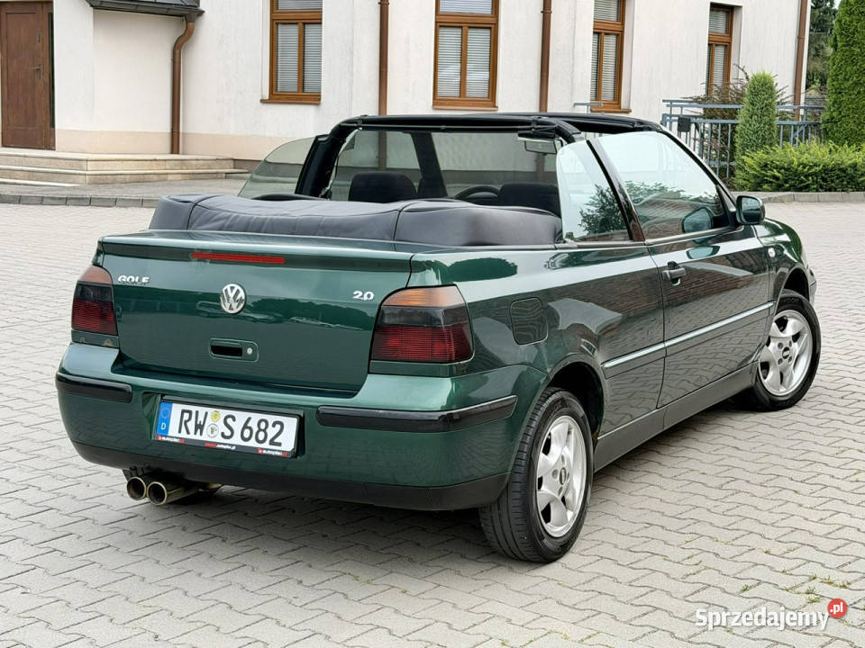 Volkswagen Golf Cabrio 20i 115 Serwisowany aluminiowe felgi Zwoleń