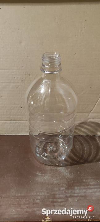 Butelka platikowa uniwersalna PET 900ml 80 sztuk Gorlice sprzedam
