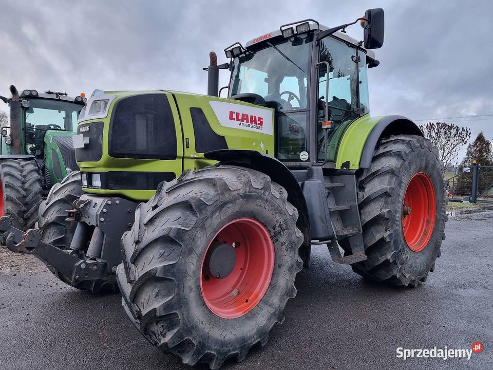 Claas Atles 946 RZ renault pneumatyka zaczepy wielkopolskie