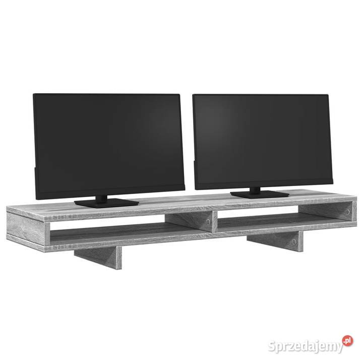 Podstawka pod monitor szary dąb sonoma 100x27x15 Warszawa sprzedam