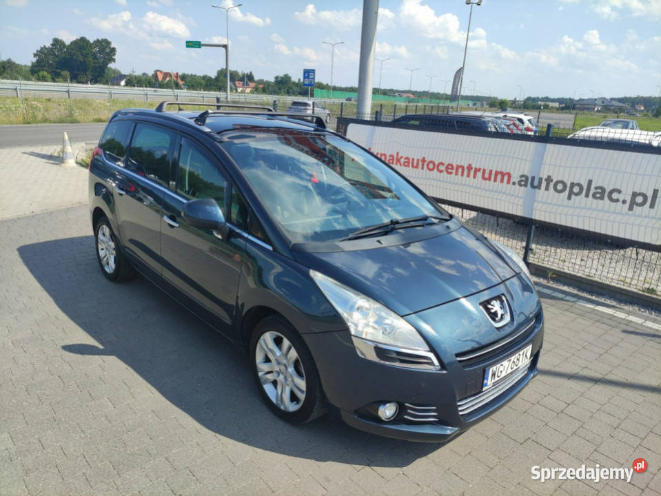 Peugeot 5008 I 20092017 nieuszkodzony mazowieckie Lipówki