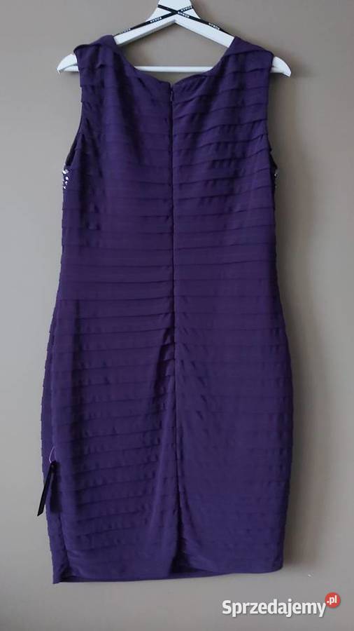 Efektowna nowa sukienka rozmiar 16 LXL Spódnice i sukienki Odzież damska sprzedam