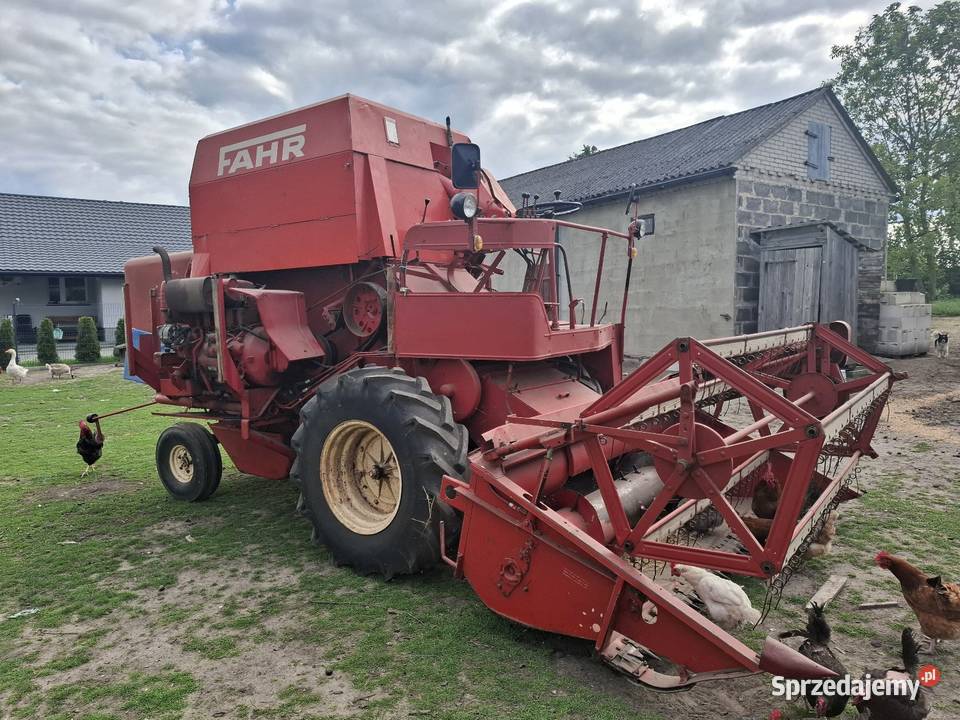 Kombajn Fahr M66 Zbożowe Cyców