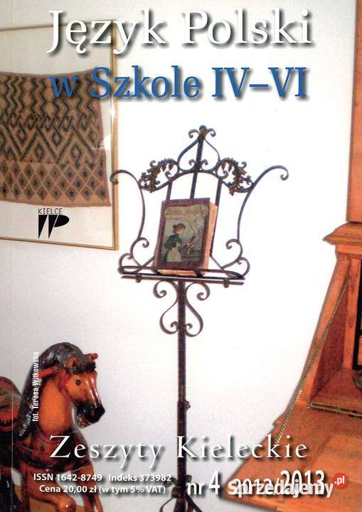 Język Polski w Szkole IVVI 20122013 4 Zeszyty miękka świętokrzyskie Kielce
