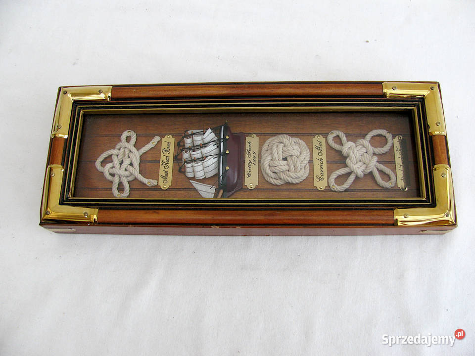 Gablota przestrzenna marynarska dekoracja