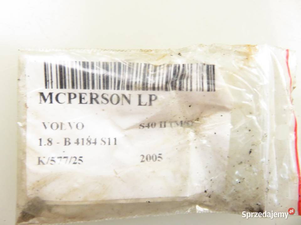 MCPERSON LEWY PRZEDNI VOLVO S40 II 18