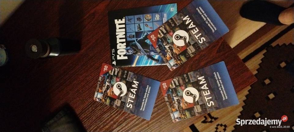 Sprzedam Nowe Karty STEAM Łomża sprzedam