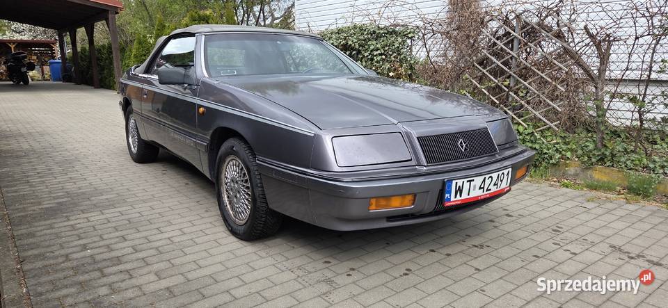 Chrysler Lebaron Cabrio 30 Rok produkcji 1991 sprzedam