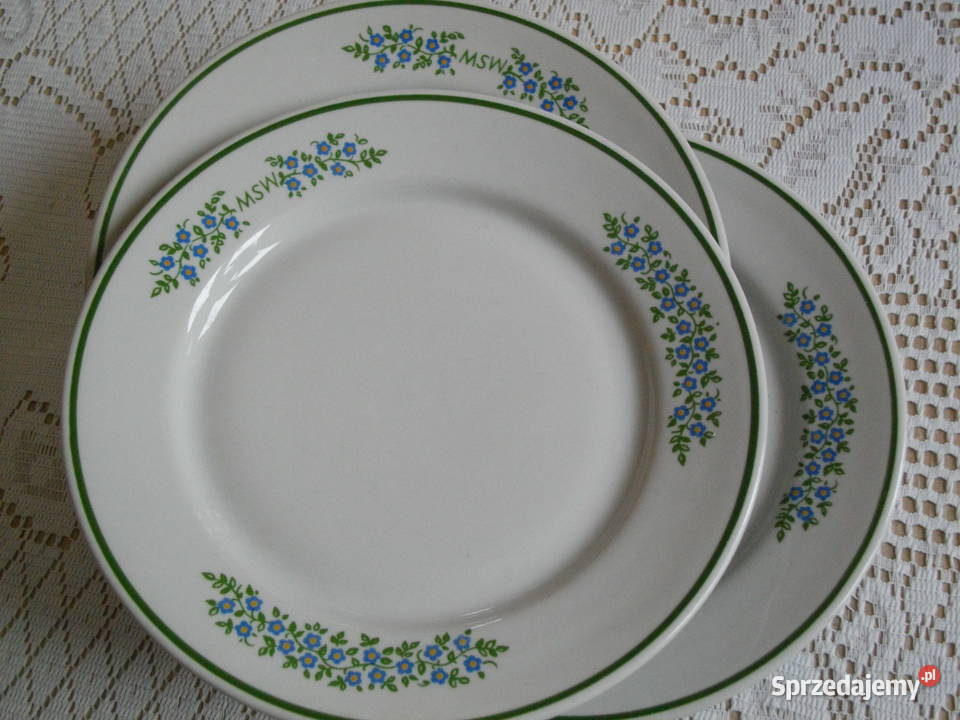 Talerz obiadowy płytki porcelana Lubiana MSW z