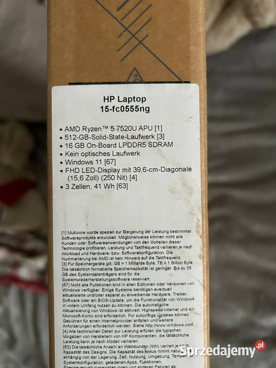 Sprzedam laptopa hp Wysoka sprzedam