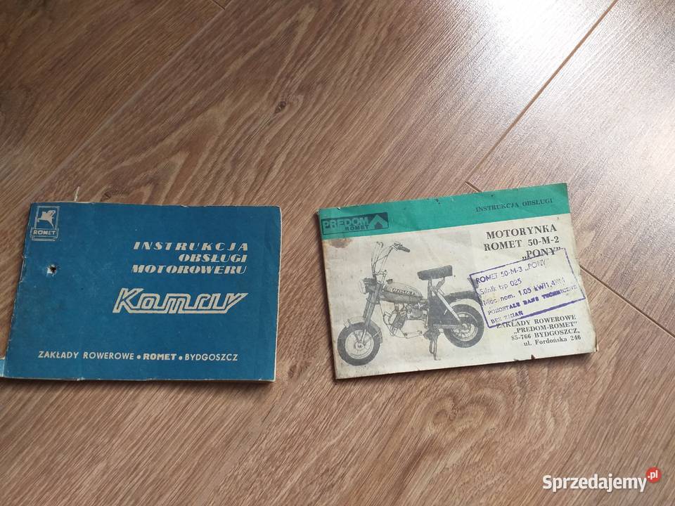 Motorynka Komar instrukcje