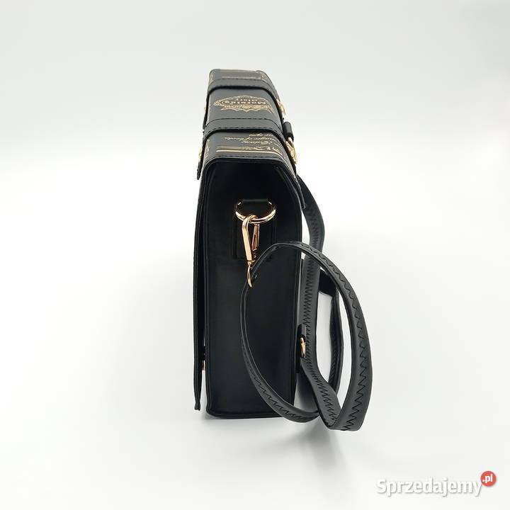 Torba plecak na ramie sórzana czarna księga Elektronika