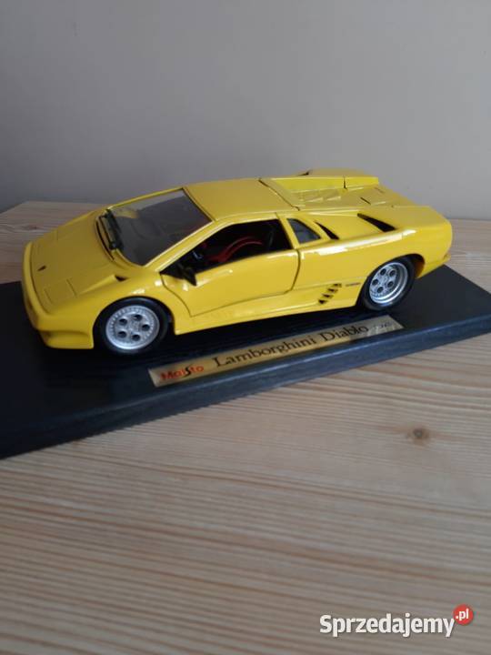 Model samochodu 118 Lamborghini Diablo 1990 Antyki, Sztuka, Kolekcje Głuchołazy