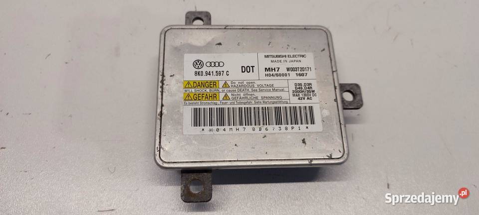 AUDI A4 A5 Q5 PRZETWORNICA XENON 8K0941597C osobowe Przetwornice dolnośląskie