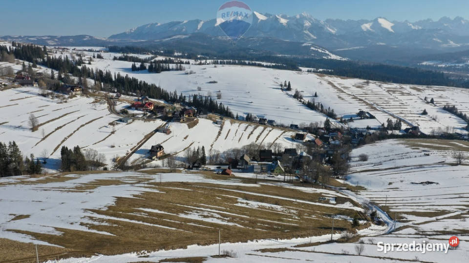 DZIAŁKA Z PANORAMĄ TATR 1070 m Rzepiska