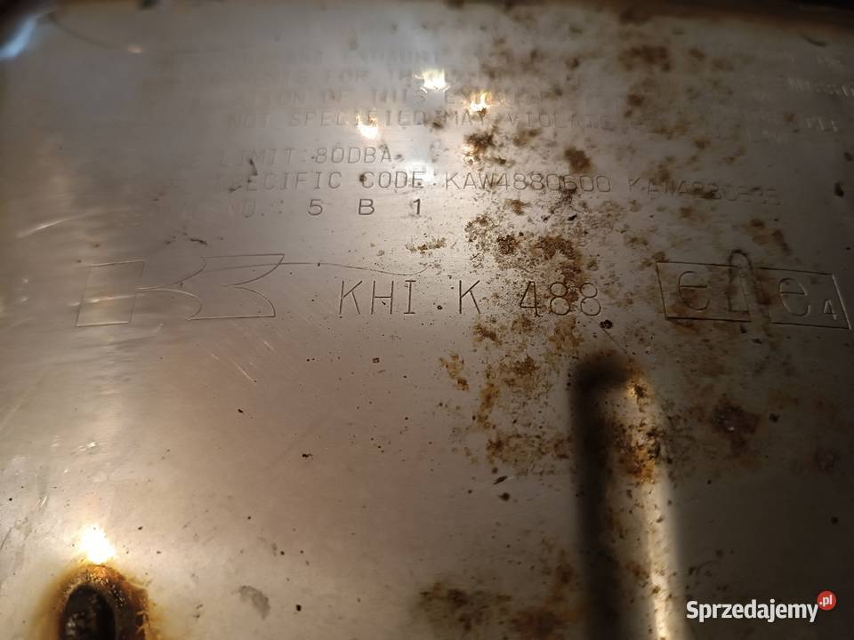 Kawasaki zx6R 0506 tłumik końcowy wydechowy Błaszki